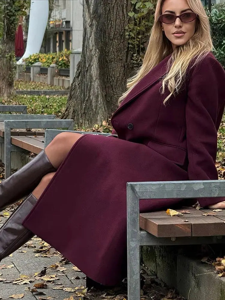 Classic Wool Long Coat