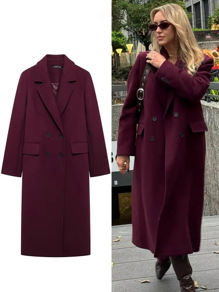Classic Wool Long Coat
